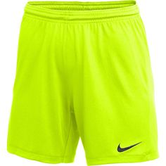 Nike WOMENS Park III Shorts The Nike Dri-FIT Park III Shorts have soft, sweat-wicking fabric to help keep you dry and comfortable. The stretchy waistband is lined with mesh for breathability. Dri-FIT technology helps you stay dry, comfortable and focused. Elastic waistband is lined with mesh for breathability and has a drawcord. 100% POLYESTER Womens Athletic Shorts, Soccer Shorts, Womens Soccer, Nike Womens, Nike Kids, Active Shorts, Kids Nike, Nike Zoom, Wicks