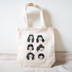 ♥︎ Minimalist faces graphic tote canvas bag.  ♥︎ Sturdy, washable, and able to withstand daily use.  ♥︎ Iron on vinyl  ♥︎ Dimensions: 13.5 inches x 13.5 inches ♥︎ Material: Cotton Canvas ♥︎ Shipping:     Ships all orders every FRIDAY!  ♥︎I don't accept returns, exchanges, or cancellations But please contact me if you have any problems with your order.  Thank you for supporting my hobby!  ♥︎ FIND ME HERE:      INSTAGRAM: @paatcreates      YOUTUBE: patcreates Everyday Canvas Bag With Screen Print, Everyday Bags With Graphic Print, Faces Doodle, Doodle Canvas, Face Doodles, Canvas Bag Design, Dog Tote, My Hobby, Graphic Tote