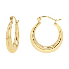 Tapered Hoop Earrings Gold Hoop Earrings Style, Stylish Jewelry Accessories, Diamond Evil Eye, Romantic Summer, Earring Collection, Earrings Inspiration, Stacked Jewelry, Bar Earrings, Ear Hook