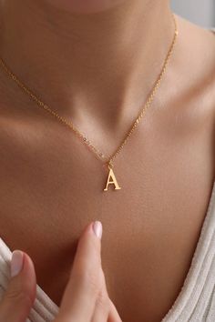 Welcome to the magical world of PKJewelry Personalized Jewelry Personalized dainty initial necklace is perfect as a special gift for her. This tiny initial pendant necklace is a great choice as a gift for Mother's Day, Birthday, Anniversary, Valentines Day, Christmas. High quality personalized necklace is specially prepared for you with great care. The gold plating on it is much thicker than other platings. Therefore, it is a nice gift to be used for a long time. Our products do not tarnish and are anti-allergic. - Our chains are sent with 16 inch and 2 inch extension chain. You can adjust it to the size you want. If you want it shorter or longer, please contact us.  All Our Initial Necklace  https://www.etsy.com/shop/PKJewelryNecklace?ref=shop-header-name&listing_id=1794870106&from_page=l Christmas Gift Mom, Dainty Initial Necklace, Alphabet Necklace, Gold Letter Necklace, Special Gifts For Her, Jewelry Personalized, Initial Pendant Necklace, Magical World, Wedding Jewellery Necklace