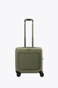 This mini roller is perfect as a small carry-on for you or your kids! Travel in style with our new kids' mini rolling suitcase in olive green. Shop now! Big Luggage, Christmas List Items, Pink Luggage, Small Luggage, Interior Organization, Work Accessories, Green Shop, Small Kids