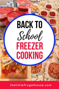 the back to school freezer cooking guide