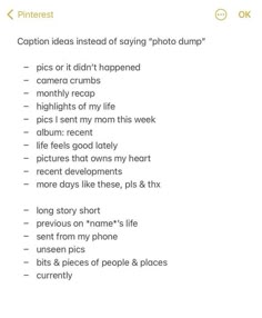 Insta Captions For Random Pics, Instagram Caption For Photo Dump, Insta Caption Photo Dump, Quotes For Dump Photos, Ig Captions Photo Dump, Picture Dump Caption, Random Dump Captions, May Dump Captions, Photos Dump Captions