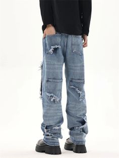 Destroyed Jeans, Inspired Fashion, Urban Chic, Style Statement, Raw Edge, Jeans Style, Suits You, Blending, Perfect Pair