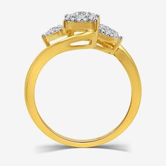 Ring Style: Cocktail Rings, 3-Stone RingsFeatures: In A Gift BoxDiamond Clarity: I2-I3Setting: ProngStone Cut: RoundDiamond Color: G-HMetal Color: YellowRing Gallery Height: 6mmRounded Carat Weight: 1/4 Ct. T.w.Band Width: Care: Wipe CleanStone Type: 35 Lab Grown DiamondAuthenticity: Lab Grown DiamondBirthstone: April BirthstoneMetal: 14k Gold Over Silver, Sterling SilverCountry of Origin: Imported 14k Gold Three-stone Diamond Ring For Anniversary, 14k Gold Three Stone Diamond Ring For Anniversary, Anniversary 14k Gold Three-stone Diamond Ring, Yellow Gold Three Stone Diamond Ring For Promise, Formal Gold Three Stone Rings, Gold Three Stone Promise Ring, Yellow Gold Three Stone Cluster Ring, Gold Three Stone Cluster Ring, Yellow Gold Cluster Ring With Three Stones