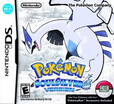 the gameboy's box art for pokemon solihuiu and its surroundings