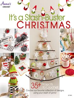 it's a stash - busterer christmas 35 projects to crochet