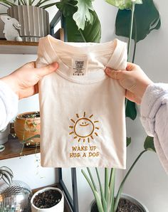 Inspired by the love we feel from our pups, this embroidered tee features an adorable and simple sun design. All crewnecks are unisex sizing to fit comfortably. -50/50 cotton/poly blend See sizing chart for more details. Let's be friends! Follow @venturepup on IG and TikTok Cute Embroidered Cotton Shirt, Cute Embroidered T-shirt With Relaxed Fit, Cute Cotton Tops With Embroidered Text, Cute Embroidered Relaxed Fit T-shirt, Cute Cotton T-shirt With Embroidered Graphics, Cute Embroidered Cotton T-shirt, Cute Short Sleeve Tops With Letter Embroidery, Cute Cotton Tops With Embroidered Graphics, Embroidered Apparel