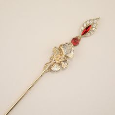 ❈Get 40% off when you buy 4 items ❈Materials:Red Zircon/Resin/Copper Copper Gold Hair, Phoenix Hair, Phoenix Feather, Flower Hair Pins, Blank Hats, Gold Hair Pin, Concept Clothing, Hair Accessories Gift, Copper Hair