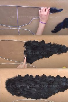 how to make an ostrich feather wreath for halloween or any time of the year