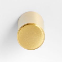 an image of a gold door knob on a white background