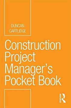 construction project manager's pocket book