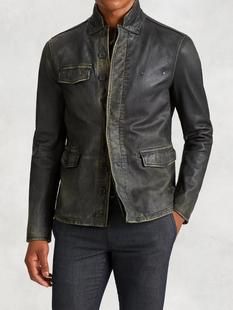 Rocker Style Men, Leather Jacket Men Style, Casual Leather Jacket, Barbour Mens, Business Style, Men's Casual Style, Leather Wear