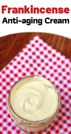 DIY Frankincense Anti-Aging Cream | Alluring Soul Frankincense Anti Aging, Face Cream Diy, Diy Anti Aging, Creme Anti Age, Anti Aging Creme, Health Signs, Frankincense Oil, Baking Soda Shampoo