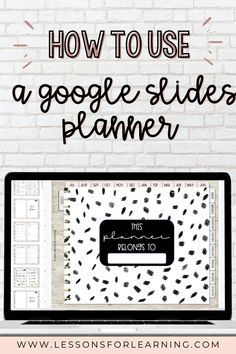 How to use a Google Slides planner 1040 🔷 Google Slides Teacher Planner, How To Make A Digital Planner In Google Slides, Google Slides Planner Template, Google Planner Template, How To Use Digital Planner, Google Slides For Teachers, How To Create A Digital Planner, Google Slides Planner, Teacher Google Slides