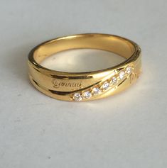 Name Rings For Men, Finger Rings For Men Gold, Men Rings Design Gold For Engagement, New Ring Designs Gold Men, Indian Wedding Rings Gold, Gold Diamond Ring Men, Finger Ring Design For Men, Men Ring Design Gold, Men Finger Ring Gold