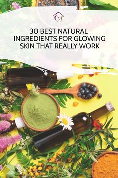 The best natural ingredients to give you an immediate glow, without harmful toxic chemicals. I show you the unique benefits each ingredient gives your skin, and exactly how easy it is to use these healthy ingredients. https://athomespaday.com/natural-ingredients-for-glowing-skin/ At Home Spa Day, Body Routine, Home Spa Day, Turmeric Face Mask, At Home Spa, Toxic Chemicals