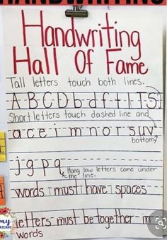 handwritten handwriting on a bulletin board