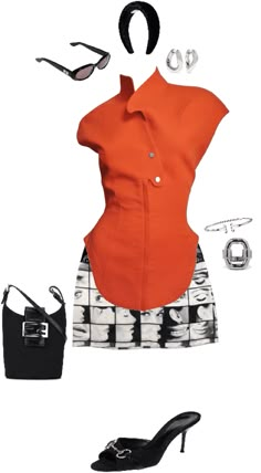 Outfits For Creatives, Layering Clothes Summer, Classy Shein Outfits, Work Dinner Outfit Night Classy, Funky Summer Outfits, Polyvore Outfits Baddie, Tiffany T Bracelet, Outfit With Sneakers, T Bracelet