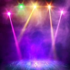 Colorful Light Effect Spotlight  Satge Performance Backdrop Club Interior, Church Backgrounds, Club Lighting, Stage Background, New Retro Wave, Muslin Backdrops, Stage Backdrop, Night Background, Disco Lights