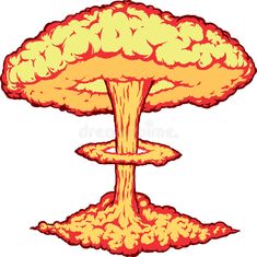 Nuclear Art, Explosion Drawing, Nuclear Explosion, Mushroom Cloud, Arte Do Kawaii, Cloud Drawing, Flash Art, Drawing Sketches, Art Sketches