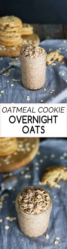 oatmeal cookie overnight overnight oats