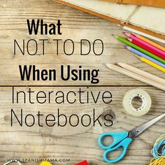 what not to do when using interactive notebooks