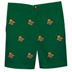 Southeastern Louisiana Lions Boys Game Day Green Structured Shorts Preppy Fitted Cotton Shorts, Casual Cotton Shorts For Cheerleading, Collegiate Style Cotton Bottoms For Summer, Summer Collegiate Style Cotton Bottoms, Sporty Bottoms For Game Day In Summer, Cotton Shorts For Sports Events In Summer, Sporty Summer Bottoms For Game Day, Collegiate Summer Bottoms For Sports Events, Collegiate Style Bottoms For Summer Sports Events