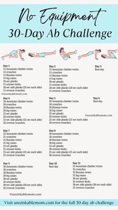 Flat belly workout