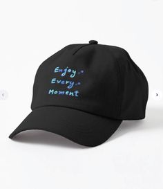 Embrace Life's Joys: Enjoy Every Moment Cap Bucket Hat