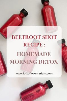 This is the best beetroot shot recipe that I've had! It is packed with so many health benefits such as collagen production to slow down premature aging, detoxification of the liver and a boost in immunity! what more could you ask from a wellness shot? The best part is that is tastes AMAZING! Click the link for the full recipe #beetrootjuice #beetrootshots #beetrootjuicerecipes #healthyrecipes Beet Juice Recipe, Wellness Shots, Drink Recipes Nonalcoholic, Beet Recipes, Beet Juice, Shot Recipes, Cold Pressed Juice, Juicing For Health, Health Planner