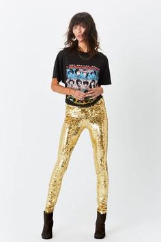 Staying Alive Sequins Leggings – Jen's Pirate Booty Sequin Suit, Sequin Leggings, Rocker Girl, Handle With Care, Rocker Chic, Staying Alive, 2016 Fashion, Black Sequins, Wool Jacket