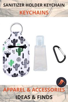 Hand Sanitizer Holder Keychain by Mounteen (6). Stay prepared on the go with our convenient Hand Sanitizer Holder and dispenser. Worldwide shipping. Visit to learn more or save to your board for later! Apparel & Accessories, Handbag & Wallet Accessories, Keychains