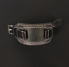 -Leather watch strap aviator style of High quality. Compatible with watch case 18 mm, 20 mm, 22 mm, 24mm. Black leather cuff watch band is unique, no two straps are the same. The bund watch band is soft, comfortable, durable and fits perfectly on the wrist, enhances the beauty of your watch. Made of best english distressed leather. Will appeal to connoisseurs of vintage style. Swap bands to suit an occasion or to give your watch a new look. Handmade bund watch band is a good and thoughtful gift for men. -Military Aviator strap Design, designed and made by me from start to finish. I wanted the strap to be durable and comfortable so I chose distressed leather Crazy Cow. Leather from the legendary English manufacturer Charles F Stead. This is beautiful Premium Full grain Pull-Up, leather with The Bund, Cuff Watch, Aviator Style, Leather Watch Strap, Strap Design, Leather Cuffs, Distressed Leather, Watch Case, Gift For Men