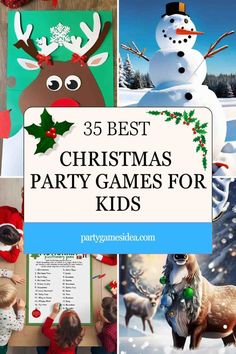 the best christmas party games for kids