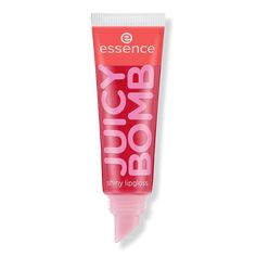 Juicy Bomb Shiny Lip Gloss - JUCY BOMB LIPGLOSS POPPIN' POMEGRANATEFeaturesNon-sticky textureEach gloss has a delightful fruity fragranceSlanted applicator for easy applicationPlayful, fun packagingCruelty freeFormulated WithoutAnimal by-productsGlutenMicroplastic particlesParabens - Juicy Bomb Shiny Lip Gloss Juicy Balm Essence, Lip Gloss Essence, Essence Lipgloss, Essence Lip Gloss, Cheap Lipgloss, Essence Juicy, Essence Skincare, Juicy Bomb, Shiny Lip Gloss