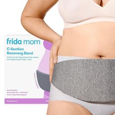 Support and soothe postpartum pain, cramping and soreness with this hands-free C-Section Recovery Band from Fridababy.Support and soothe postpartum pain, cramping and soreness with this hands-free C-Section Recovery Band from Fridababy. Click on the BABY PRODUCTS & CLOTHES GUIDE to find everything you need to keep your baby healthy and happy!FEATURES Full front bumper protects incision from all sides Soft knit inner layer cradles your incision scar and firm outer layer protects from bumps Front C Section Belly, Frida Mom, Abdominal Binder, C Section Recovery, Hot Cold Packs, Postpartum Body, Post Op, Heat Therapy, C Section