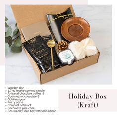 the holiday box kratt is packed with chocolates, marshmallows and more