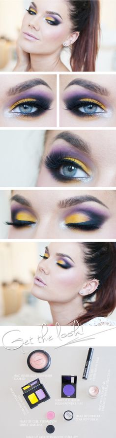 VALERIE VIXEN ART LOOK. Join http://bellashoot.com to see more eye makeup looks + more... Nars Duo Eyeshadow, Makeup Geek Eyeshadow, Linda Hallberg, How To Apply Eyeliner, Trendy Makeup, Art Simple