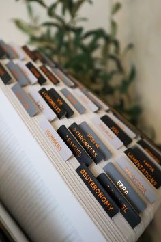 an open book sitting on top of a table