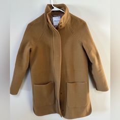 Like New Madewell Coat Size Xs Smoke Free Home. No Stains Or Damage. In Almost Perfect Condition. Just Grew Out Of It Brown Wool Outerwear For Everyday, Everyday Fitted Brown Outerwear, Everyday Brown Fitted Outerwear, Brown Fitted Outerwear For Everyday, Madewell Coat, Madewell Jacket, Almost Perfect, Grow Out, Tan Brown