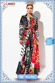 Women's Swing Dress Maxi Long Dress - Long Sleeve Print Patchwork Print Summer Square Neck Elegant Sexy Going Out Slim Red Maxi Long Dress, Patchwork Print, Dresses By Length, Necklines For Dresses, Slim Dresses, Daily Dress, Dress Maxi, Types Of Dresses, Dress Size Chart