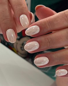 Oval Nail Ideas, Oval Nail, Minimal Nails