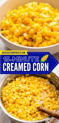 Thinking of what Easter side dish to bring? This Creamed Corn is the best option! This Creamy, sweet creamed corn recipe is a classic side dish perfect for any occasion. Pin this easy easter side dish recipe! Creamed Corn Recipe Easy, Homemade Creamed Corn, Homemade Cream Corn, Cream Cheese Corn, Creamed Corn Recipes, Cream Corn