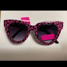 New With Tags . Pink Polarized Cat Eye Sunglasses For Beach, Pink Cat Eye Sunglasses With Uv Protection For Vacation, Casual Pink Cat Eye Sunglasses For Beach, Pink Cat Eye Sunglasses For Vacation, Pink Tinted Cat Eye Sunglasses For Vacation, Pink Mirrored Cat Eye Sunglasses For Vacation, Casual Pink Cat Eye Sunglasses For Party, Casual Pink Cat Eye Sunglasses For Vacation, Casual Pink Plastic Cat Eye Sunglasses