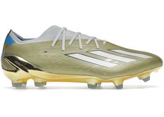 adidas X Speedportal.1 FG Messi Leyenda - HP9138 - US Luxury Adidas Running Shoes, Luxury Adidas Streetwear Basketball Shoes, Luxury Adidas Sneakers For Skateboarding, Cool Football Boots Adidas, Adidas X Football Boots, Adidas Speedflow.1, Gold Toe Adidas, Gold Football Boots, Adidas X Speedportal