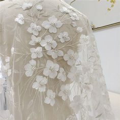 "The Heavy Beaded Lace Fabric is for 1 yard,You will receive the fabric in one continuous piece if you purchase more than 1 yard. 3D Beaded Lace Fabric, Wedding Dress Fabric, Bridal Gown Lace, Sequin Lace, Embroidery Lace Fabric, Couture Lace Fabric .It is good for bridal dress , wedding dress , lady gown dress , fashion show dress , haute couture dress . ❤ ITEM INFORMATION Width about: 51inch (130Centimeters) Length : 91 Centimeters/ 1Yard Material:Polyester , Pearl Colors: Off-White JUZEHN44# Red Carpet Affair, Fabric Wedding Dress, Floral Lace Fabric, Beaded Lace Fabric, Bridal Lace Fabric, Bridal Dresses Lace, Beaded Tulle, Wedding Dress Fabrics, Lace Bridal Gown