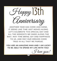 an anniversary card with the words happy 1st anniversary