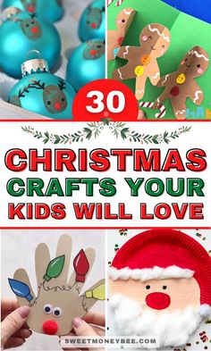 christmas crafts for kids to make