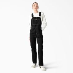 The original Dickies work icon. Our women's overalls are crafted from cotton twill fabric with just enough stretch to keep you moving comfortably. They have adjustable straps, utility pockets, and a hammer loop at the leg for an authentic look. Dickies Overalls, Closet Edit, Work Icon, Red Overalls, Dickies Women, Black Overalls, Women's Overalls, Utility Pockets, Bib Overalls